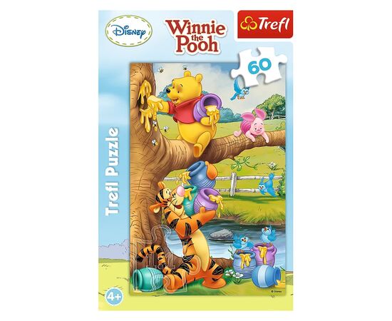 Пазл Trefl Winnie the Pooh Сладкоежка 60 элементов (5900511172645), изображение 2 Пазл Trefl Winnie the Pooh Сладкоежка 60 элементов (5900511172645), изображение 2
