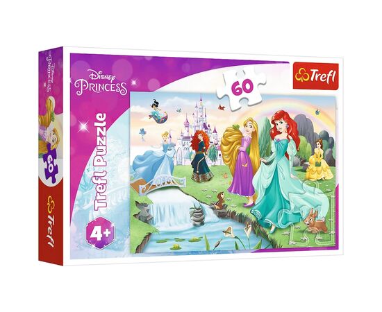 Пазл Trefl Princess Зустрічайте принцес 60 елементів (5900511173611)