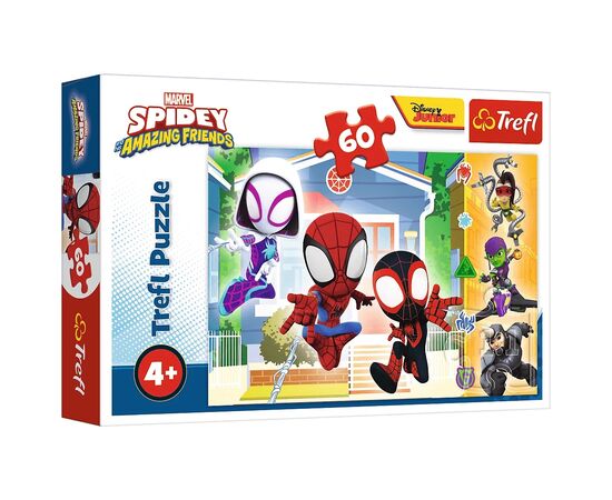 Пазл Trefl Spiderman У світі Спайдея 60 елементів (5900511173710)