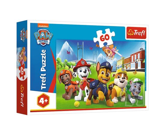 Пазл Trefl Paw Patrol Щенячий патруль на траві 60 елементів (5900511173758)