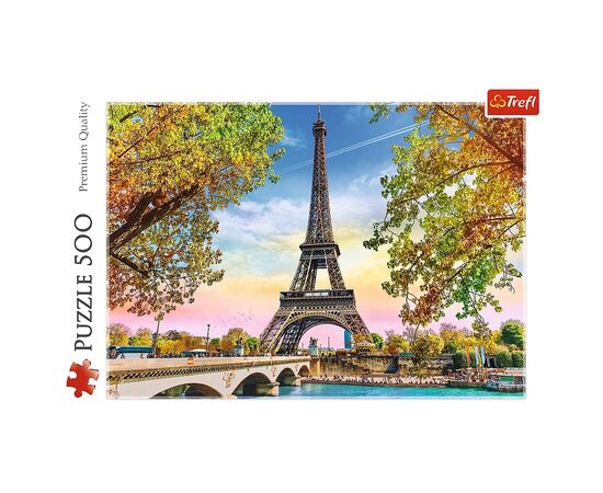 Пазл Trefl Романтический Париж 500 элементов (5900511373301), изображение 2 Пазл Trefl Романтический Париж 500 элементов (5900511373301), изображение 2