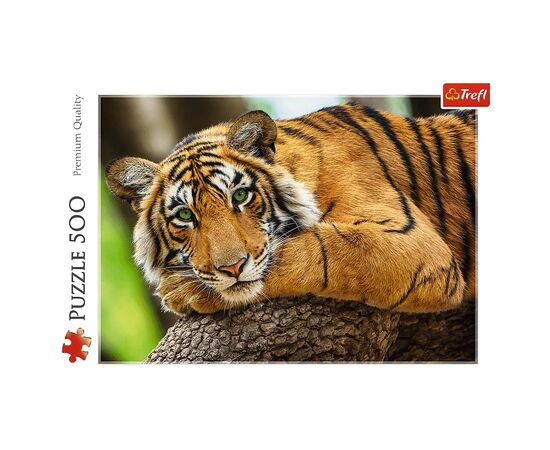 Пазл Trefl Портрет тигра 500 элементов (5900511373974), изображение 3 Пазл Trefl Портрет тигра 500 элементов (5900511373974), изображение 3