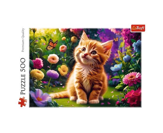 Пазл Trefl Милая Китти 500 элементов (5900511375251), изображение 3 Пазл Trefl Милая Китти 500 элементов (5900511375251), изображение 3