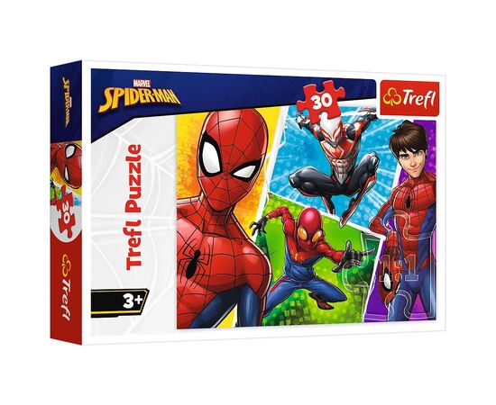 Пазл Trefl Spiderman Человек-паук и Мигель 30 элементов (5900511182422)