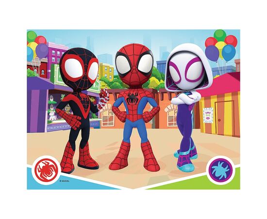 Пазл Trefl Spiderman Приключения Спайди и друзей 30 элементов (5900511182859), изображение 2 Пазл Trefl Spiderman Приключения Спайди и друзей 30 элементов (5900511182859), изображение 2