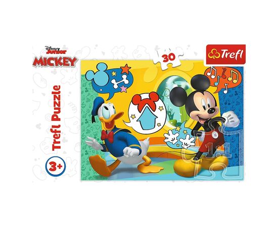 Пазл Trefl Mickey&friends Микки Маус и веселый дом 30 элементов (5900511182897), изображение 3 Пазл Trefl Mickey&friends Микки Маус и веселый дом 30 элементов (5900511182897), изображение 3