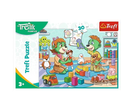 Пазл Trefl Treflik Stasliva rodina 30 элементов (5900511183030), изображение 3 Пазл Trefl Treflik Stasliva rodina 30 элементов (5900511183030), изображение 3