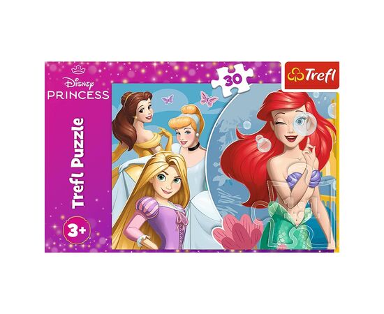 Пазл Trefl Прекрасный день принцессы 30 элементов (5900511183085), изображение 3 Пазл Trefl Прекрасный день принцессы 30 элементов (5900511183085), изображение 3