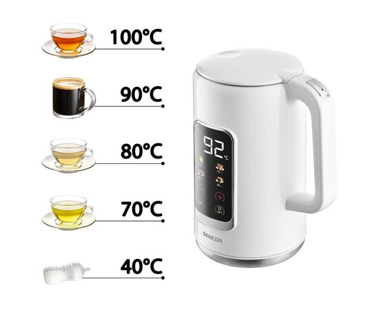 Электрочайник Sencor SWK0950WH, изображение 3 Электрочайник Sencor SWK0950WH, изображение 3