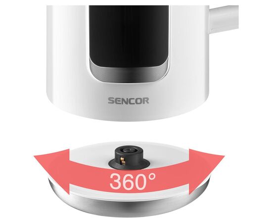 Электрочайник Sencor SWK0950WH, изображение 5 Электрочайник Sencor SWK0950WH, изображение 5