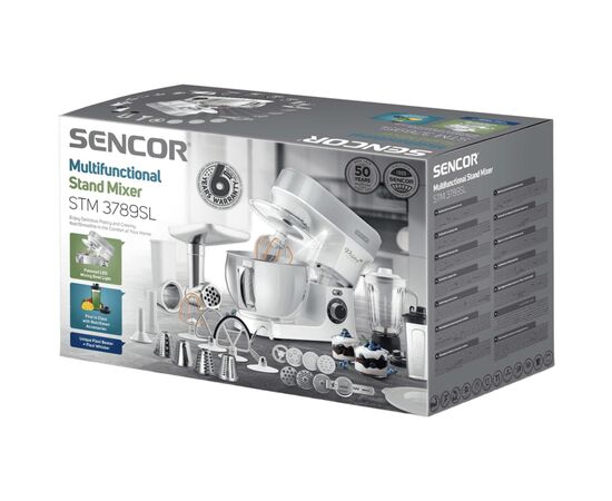 Кухонный комбайн Sencor STM3789SL, изображение 4 Кухонный комбайн Sencor STM3789SL, изображение 4