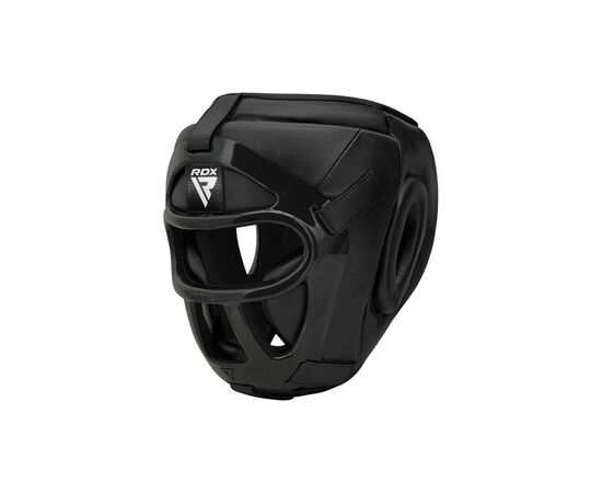 Боксерский шлем RDX T1 Grill Full Black S (HGR-T1FB-S), изображение 4 Боксерский шлем RDX T1 Grill Full Black S (HGR-T1FB-S), изображение 4