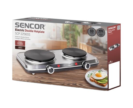 Настольная плита Sencor SCP2256SS, изображение 7 Настольная плита Sencor SCP2256SS, изображение 7