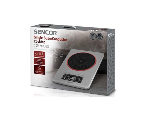 Настольная плита Sencor SCP5010SS, изображение 7 Настольная плита Sencor SCP5010SS, изображение 7