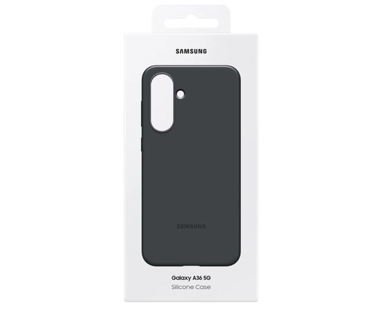 Чехол для мобильного телефона Samsung для Galaxy A36 (A366), Silicone Case black (EF-PA366CBEGWW), изображение 6