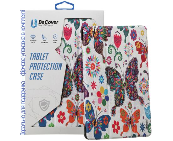 Чехол для планшета BeCover Smart Case Samsung Galaxy Tab S10 FE (SM-X520/SM-X526) 10.9" Butterfly (713283), изображение 6 Чехол для планшета BeCover Smart Case Samsung Galaxy Tab S10 FE (SM-X520/SM-X526) 10.9" Butterfly (713283), изображение 6