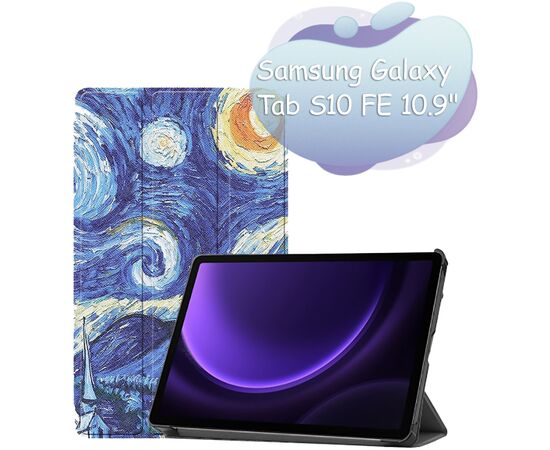 Чохол до планшета BeCover Smart Case Samsung Galaxy Tab S10 FE (SM-X520/SM-X526) 10.9" Night (713287)