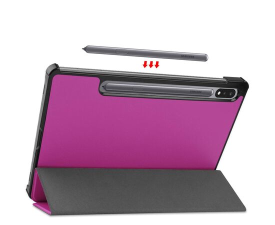 Чохол до планшета BeCover Smart Case Samsung Galaxy Tab S10 FE (SM-X520/SM-X526) 10.9" Purple (713279), зображення 5 Чохол до планшета BeCover Smart Case Samsung Galaxy Tab S10 FE (SM-X520/SM-X526) 10.9" Purple (713279), зображення 5