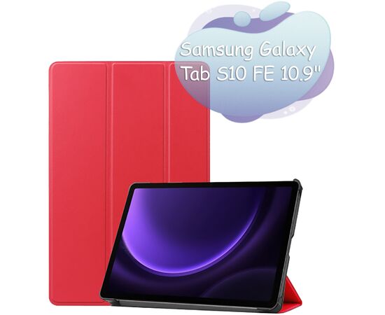Чехол для планшета BeCover Smart Case Samsung Galaxy Tab S10 FE (SM-X520/SM-X526) 10.9" Red (713280)