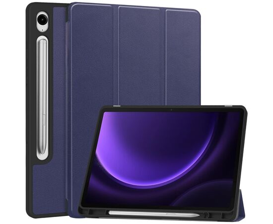 Чехол для планшета BeCover Flexible TPU Mate Samsung Galaxy Tab S10 FE (SM-X520/SM-X526) 10.9" Deep Blue (713264), изображение 9 Чехол для планшета BeCover Flexible TPU Mate Samsung Galaxy Tab S10 FE (SM-X520/SM-X526) 10.9" Deep Blue (713264), изображение 9