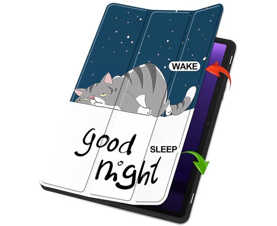 Чехол для планшета BeCover Flexible TPU Mate Samsung Galaxy Tab S10 FE (SM-X520/SM-X526) 10.9" Good Night (713271), изображение 4 Чехол для планшета BeCover Flexible TPU Mate Samsung Galaxy Tab S10 FE (SM-X520/SM-X526) 10.9" Good Night (713271), изображение 4