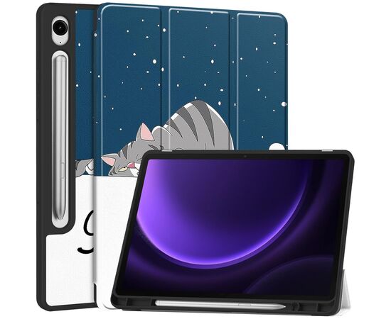 Чехол для планшета BeCover Flexible TPU Mate Samsung Galaxy Tab S10 FE (SM-X520/SM-X526) 10.9" Good Night (713271), изображение 9 Чехол для планшета BeCover Flexible TPU Mate Samsung Galaxy Tab S10 FE (SM-X520/SM-X526) 10.9" Good Night (713271), изображение 9