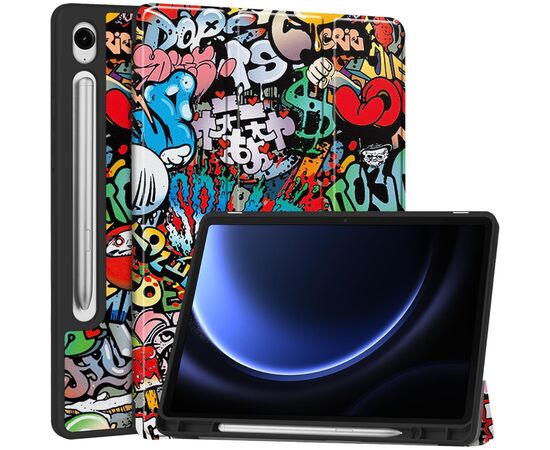 Чехол для планшета BeCover Flexible TPU Mate Samsung Galaxy Tab S10 FE (SM-X520/SM-X526) 10.9" Graffiti (713270), изображение 10 Чехол для планшета BeCover Flexible TPU Mate Samsung Galaxy Tab S10 FE (SM-X520/SM-X526) 10.9" Graffiti (713270), изображение 10