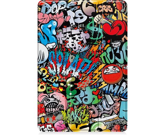 Чехол для планшета BeCover Flexible TPU Mate Samsung Galaxy Tab S10 FE (SM-X520/SM-X526) 10.9" Graffiti (713270), изображение 2 Чехол для планшета BeCover Flexible TPU Mate Samsung Galaxy Tab S10 FE (SM-X520/SM-X526) 10.9" Graffiti (713270), изображение 2