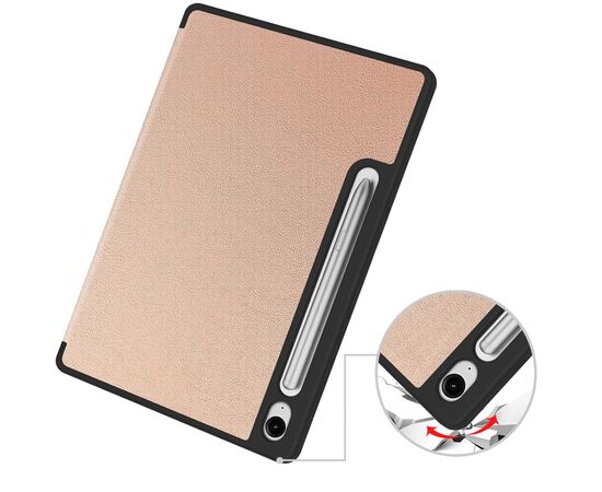 Чехол для планшета BeCover Flexible TPU Mate Samsung Galaxy Tab S10 FE (SM-X520/SM-X526) 10.9" Rose Gold (713268), изображение 3 Чехол для планшета BeCover Flexible TPU Mate Samsung Galaxy Tab S10 FE (SM-X520/SM-X526) 10.9" Rose Gold (713268), изображение 3
