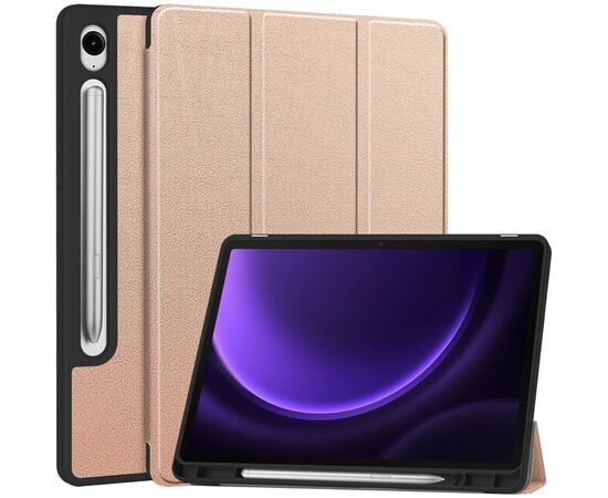 Чехол для планшета BeCover Flexible TPU Mate Samsung Galaxy Tab S10 FE (SM-X520/SM-X526) 10.9" Rose Gold (713268), изображение 9 Чехол для планшета BeCover Flexible TPU Mate Samsung Galaxy Tab S10 FE (SM-X520/SM-X526) 10.9" Rose Gold (713268), изображение 9