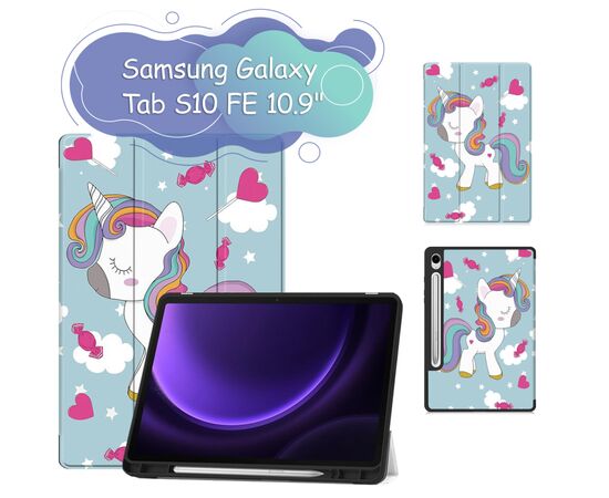 Чохол до планшета BeCover Flexible TPU Mate Samsung Galaxy Tab S10 FE (SM-X520/SM-X526) 10.9" Unicorn (713272)