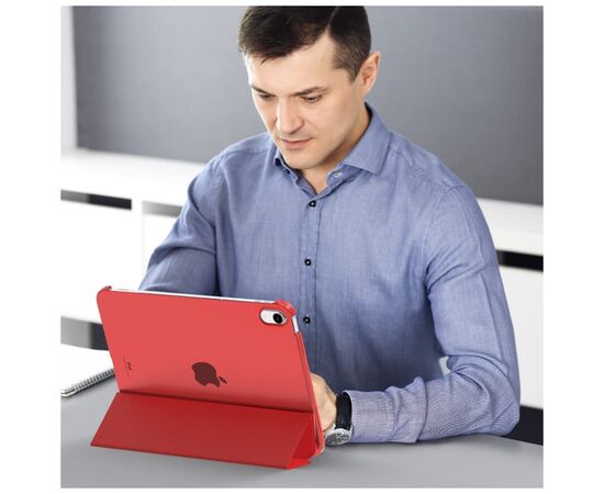 Чехол для планшета BeCover Tri Fold Hard Apple iPad 10.9" (2022/2024)/iPad (А16) 2025 11" Red (713320), изображение 7 Чехол для планшета BeCover Tri Fold Hard Apple iPad 10.9" (2022/2024)/iPad (А16) 2025 11" Red (713320), изображение 7