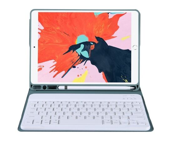 Чохол до планшета BeCover with keyboard Apple iPad Air 13" M2/M3 (2024/2025) Dark Green (711455), зображення 3 Чохол до планшета BeCover with keyboard Apple iPad Air 13" M2/M3 (2024/2025) Dark Green (711455), зображення 3