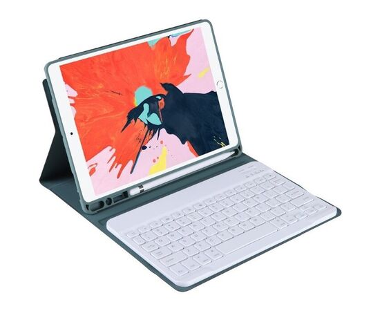 Чохол до планшета BeCover with keyboard Apple iPad Air 13" M2/M3 (2024/2025) Dark Green (711455), зображення 4 Чохол до планшета BeCover with keyboard Apple iPad Air 13" M2/M3 (2024/2025) Dark Green (711455), зображення 4
