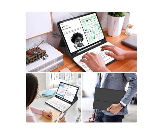 Чехол для планшета BeCover with keyboard Apple iPad Mini 7 2024 Black (712992), изображение 7 Чехол для планшета BeCover with keyboard Apple iPad Mini 7 2024 Black (712992), изображение 7