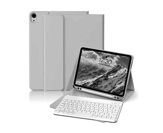 Чехол для планшета BeCover with keyboard Apple iPad Mini 7 2024 Gray (712994), изображение 2 Чехол для планшета BeCover with keyboard Apple iPad Mini 7 2024 Gray (712994), изображение 2