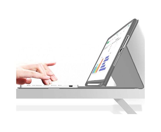 Чохол до планшета BeCover with keyboard Apple iPad Pro 11" M4 2024 Gray (712999), зображення 6 Чохол до планшета BeCover with keyboard Apple iPad Pro 11" M4 2024 Gray (712999), зображення 6