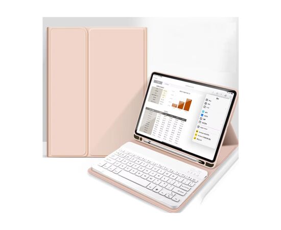 Чохол до планшета BeCover with keyboard Apple iPad Pro 11" M4 2024 Pink (713001), зображення 4 Чохол до планшета BeCover with keyboard Apple iPad Pro 11" M4 2024 Pink (713001), зображення 4