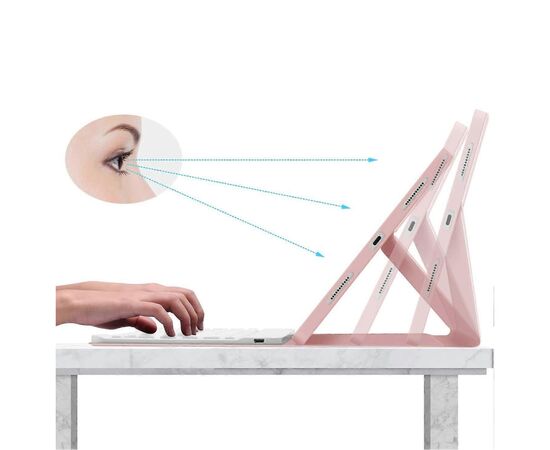 Чохол до планшета BeCover with keyboard Apple iPad Pro 11" M4 2024 Pink (713001), зображення 7 Чохол до планшета BeCover with keyboard Apple iPad Pro 11" M4 2024 Pink (713001), зображення 7