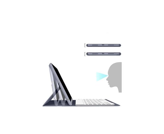 Чохол до планшета BeCover with keyboard Apple iPad Pro 11" M4 2024 Purple (713002), зображення 8 Чохол до планшета BeCover with keyboard Apple iPad Pro 11" M4 2024 Purple (713002), зображення 8