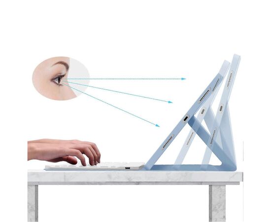 Чехол для планшета BeCover with keyboard Apple iPad Pro 13" M4 2024 Light Blue (713005), изображение 7 Чехол для планшета BeCover with keyboard Apple iPad Pro 13" M4 2024 Light Blue (713005), изображение 7