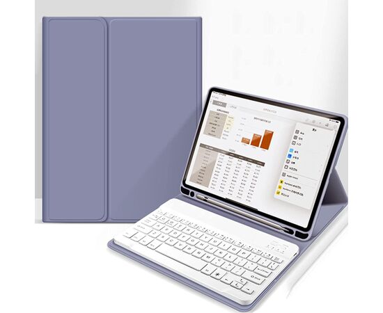 Чехол для планшета BeCover with keyboard Apple iPad Pro 13" M4 2024 Purple (713007), изображение 4 Чехол для планшета BeCover with keyboard Apple iPad Pro 13" M4 2024 Purple (713007), изображение 4