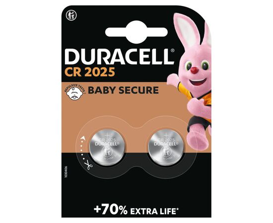 Батарейка Duracell CR 2025 / DL 2025 * 2 (5000394203907 / 5008922), изображение 2 Батарейка Duracell CR 2025 / DL 2025 * 2 (5000394203907 / 5008922), изображение 2
