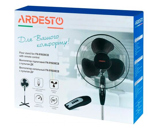 Вентилятор Ardesto FN-R1608CB, изображение 8 Вентилятор Ardesto FN-R1608CB, изображение 8