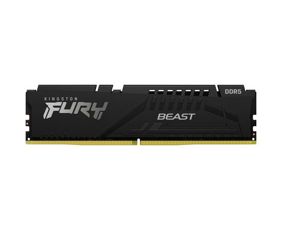 Модуль памяти для компьютера DDR5 8GB 5200 MHz Beast Black Kingston Fury (ex.HyperX) (KF552C40BB-8)