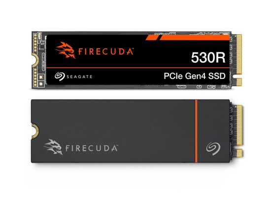 Накопитель SSD M.2 2280 1TB FireCuda 530R with Heatsink Seagate (ZP1000GM3A073), изображение 5 Накопитель SSD M.2 2280 1TB FireCuda 530R with Heatsink Seagate (ZP1000GM3A073), изображение 5