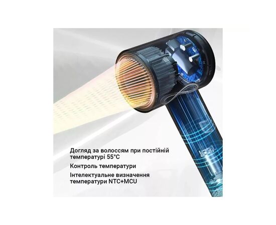 Фен Xiaomi ShowSee Electric Hair Dryer A18-B, зображення 8 Фен Xiaomi ShowSee Electric Hair Dryer A18-B, зображення 8