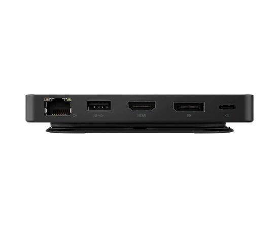 Порт-реплікатор Lenovo USB-C Dual Display Travel Dock (w/ adapter) (40B90100EU), зображення 6 Порт-реплікатор Lenovo USB-C Dual Display Travel Dock (w/ adapter) (40B90100EU), зображення 6