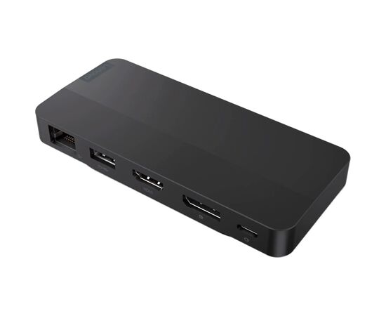 Порт-реплікатор Lenovo USB-C Dual Display Travel Dock (w/ adapter) (40B90100EU)