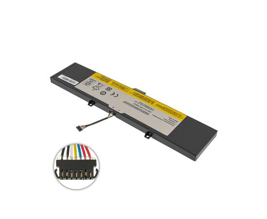 Акумулятор до ноутбука Lenovo IdeaPad Y50-70 L13M4P02, 7400mAh (62Wh), 2cell, 7.7V, Li-ion AlSoft (A71029)